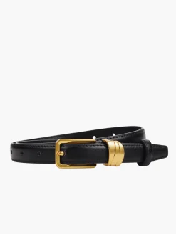 Slim Golden Pin Buckle Belt