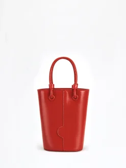 Small Bucket-Shape Handbag