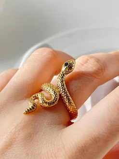 Snake Open Ring