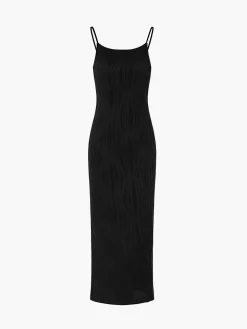 Solid Backless Tank Long Dress