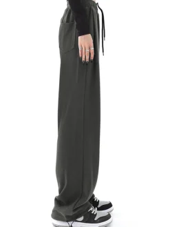 Solid Baggy Sweatpants