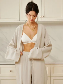 Solid Belted Draped Maxi Long Shirt