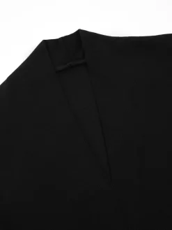 Solid Long Sleeve Knit Top