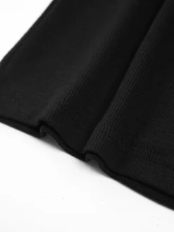 Solid Long Sleeve Knit Top