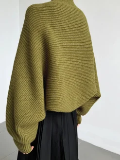 Solid Open-Front Shrug Sweater