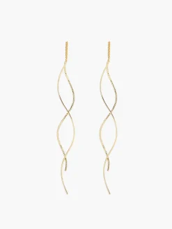 Spiral Tassel Earrings