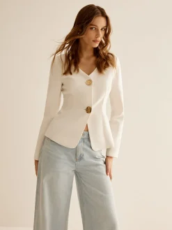 Split Skinny Blazer