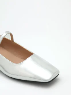 Square Toe Block Heel Mary Jane Shoes