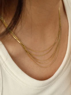 Stacking Golden Necklace