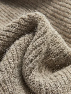 Stacking V-Neck Split Breasted Sweater Dress