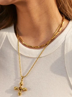 Stainless Steel Cross Necklace