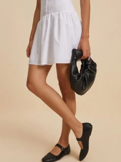 Strap Ballet Mary Jane Flats
