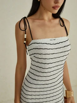 Stripe Cami Long Dress
