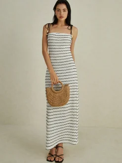 Stripe Cami Long Dress