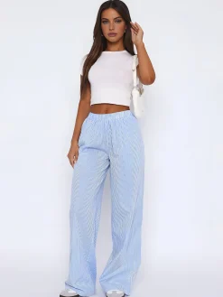 Styling Striped Long Pants
