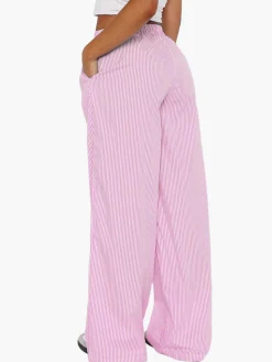 Styling Striped Long Pants