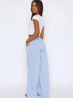 Styling Striped Long Pants
