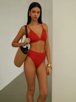 Summer Passion Ribbed Bikini Set