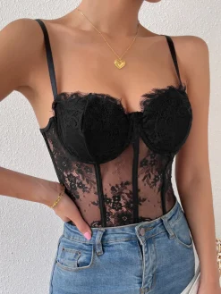 Sweetheart Lace Cami Top