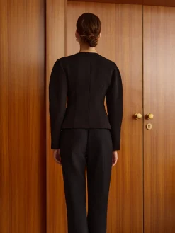 Sweetheart Neckline Slim Blouse