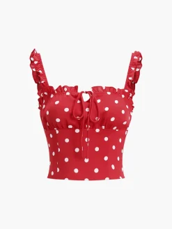 Sweetie Polka Dot Cami Top