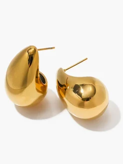 Teardrop Hoop Earrings