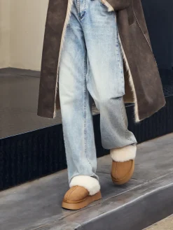 Thick Sole Fleecing Slippers Boots