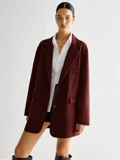 Tie Back Shift Blazer