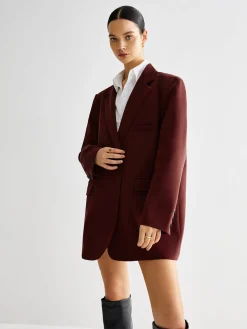 Tie Back Shift Blazer