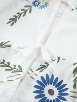 Tie Front Floral T-Shirt