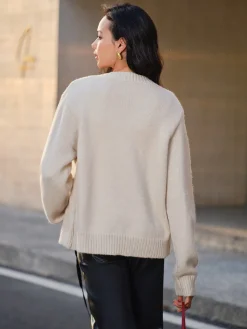 Tie Front Knit Top