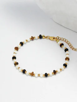 Tiger Eye Stone Beaded Bracelet