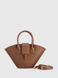 Top Handle Basket Bag