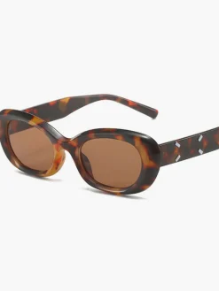 Tortoiseshell Rounded Sunglasses