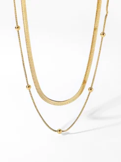 Tranquility Double Layers Necklace