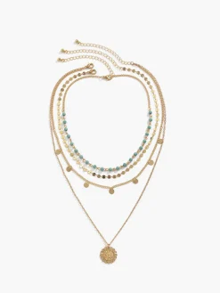 Turquoise Multi-Layered Necklace