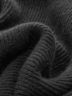 Turtleneck Ribbed Warm Sweater
