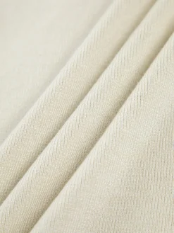 Two Tone Double Sided Long Sleeve Knit Top