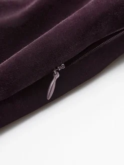 Two Way Bow-Decor Velvet Tube Dress