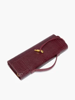 Two Way Flap Textured Shoulder Bag