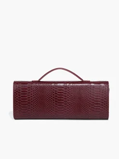 Two Way Flap Textured Shoulder Bag