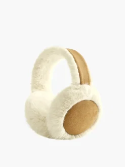 Two-Tone Faux Fur Earmuffs