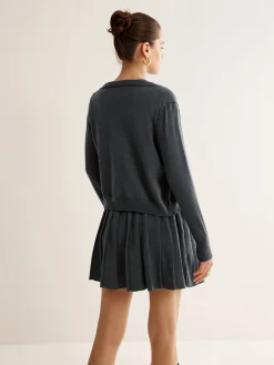 Utility Knit Three-Piece Skirt Set