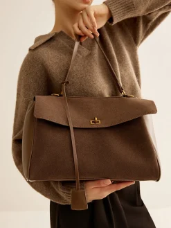 Utility Large Capacity Flap Shoulder Bag
