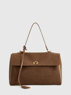 Utility Large Capacity Flap Shoulder Bag