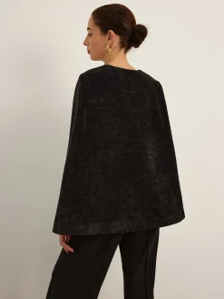 Velvet Belted Cloak