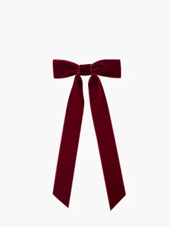 Velvet Bow Ribbon Hairpin