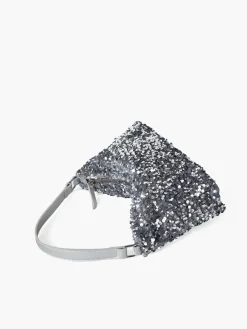 Velvet Sequins Armpit Bag