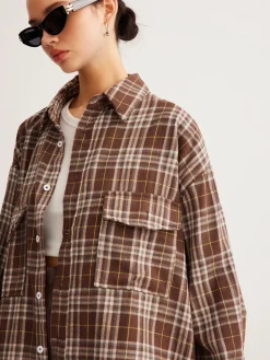 Versatile Plaid Polo Shirt