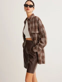 Versatile Plaid Polo Shirt